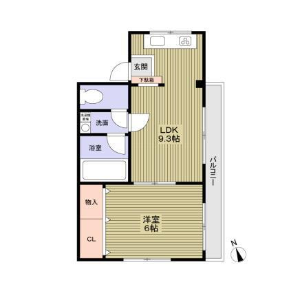 【間取り】 | パームコートモズ