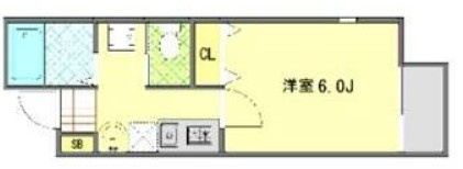 キャメル市川Ⅱの間取り