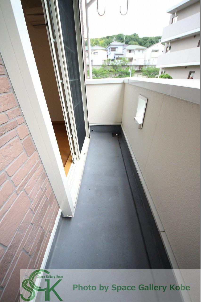 レインボーズヒルⅡのバルコニー|※お部屋によって仕様・色味が異なる場合があります