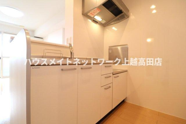 Ａｚｎａｂｌｅ Ａのキッチン|対面キッチン