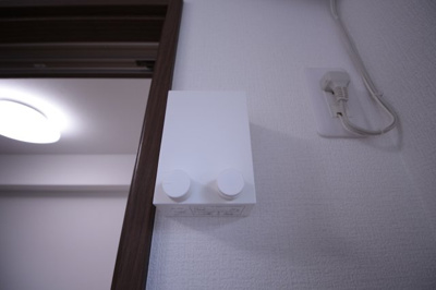 【設備】 | AQUE19 | ワイヤー式室内物干し