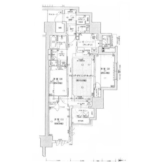 【間取り】 | プレサンスロジェ桜通代官町
