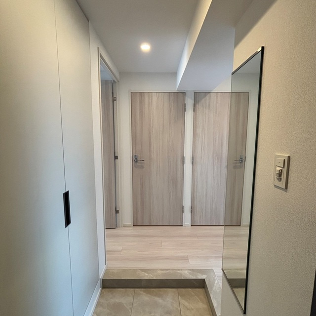 パークアクシス文京本郷の玄関|※写真は同タイプ住戸です。