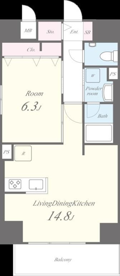 【間取り】 | PRIME RESIDENCE NAMIKI