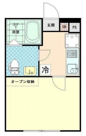 立川市錦町５丁目のアパート