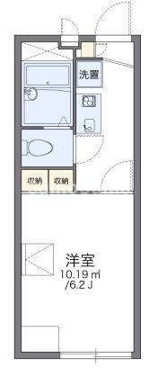 レオパレスハピネスの間取り