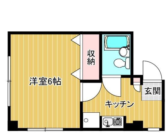 ファミール目白の間取り|間取りです。