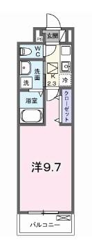 ルポ舞子弐番館の間取り|※間取りが現況と異なる場合は現況を優先します※