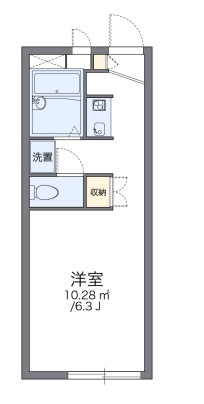 レオパレス加島の間取り