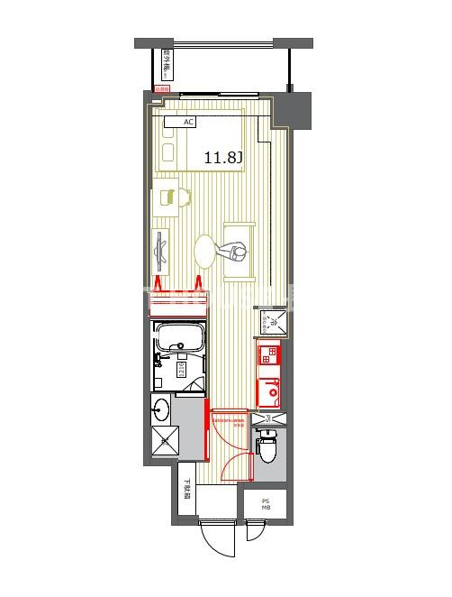 ブラービ南船場 の間取り
