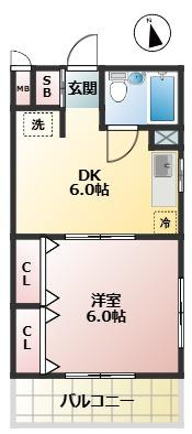 【間取り】 | 方南シティハイツ