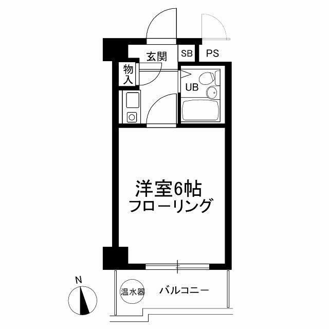 南向き・１Ｋ