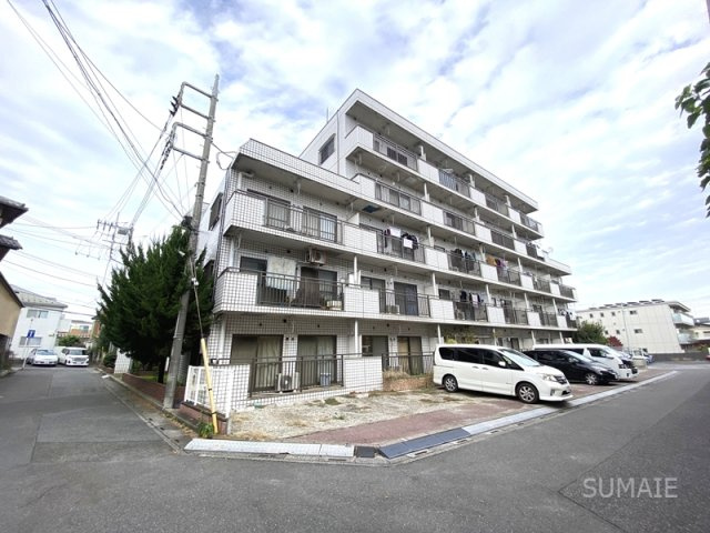 ホワイトパレス大宮の外観|バルコニー側外観