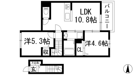 【間取り】