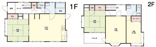 【間取り】 | 川越市小堤　中古戸建
