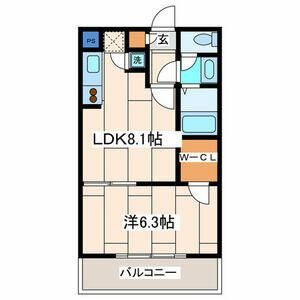 アートヒルズ横浜Ｂ棟の間取り