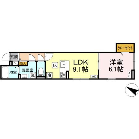 【間取り】 | セレスティア大森東