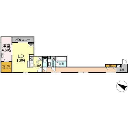 【間取り】 | セレスティア大森東