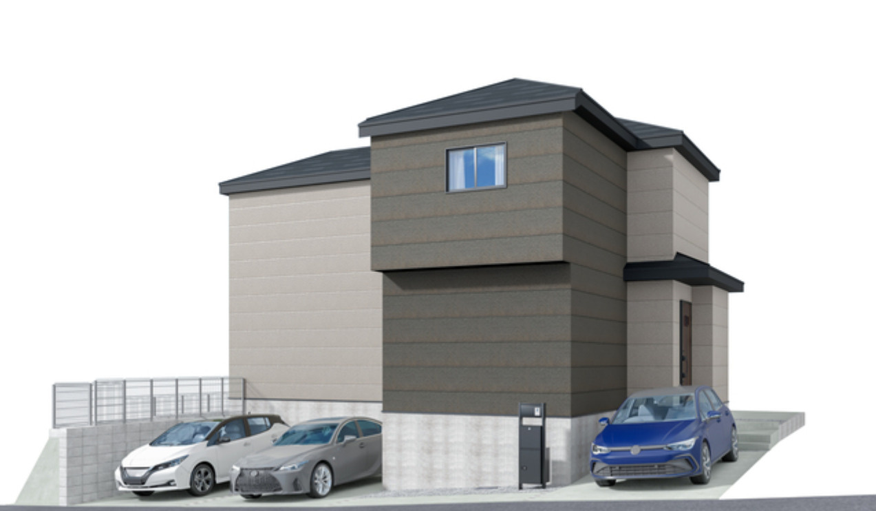 横浜市保土ヶ谷区法泉3丁目　新築戸建て【仲介手数料無料】カースペース3台