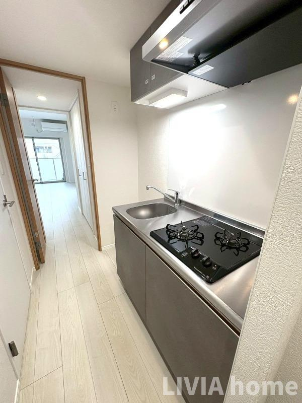 大田区北糀谷２丁目の賃貸マンションのキッチン|現状と図面が異なる場合は現状を優先いたします。