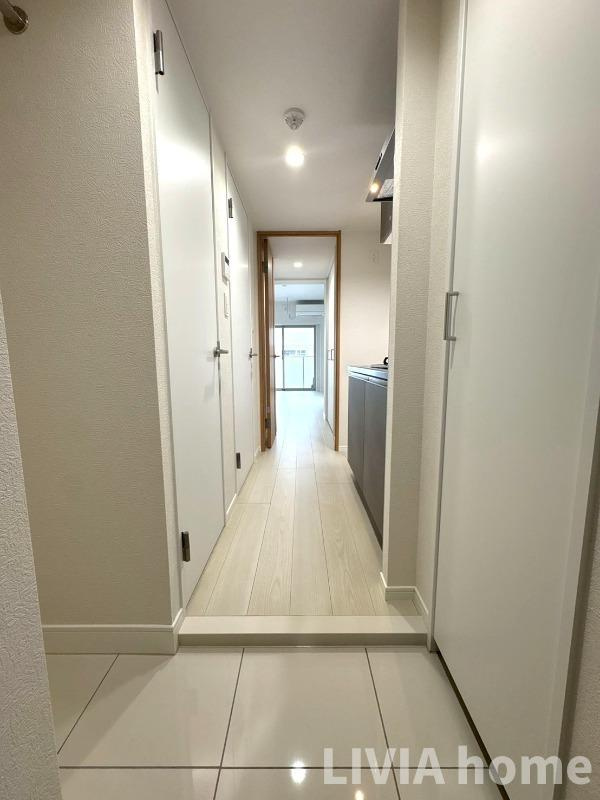 大田区北糀谷２丁目の賃貸マンションの玄関|現状と図面が異なる場合は現状を優先いたします。