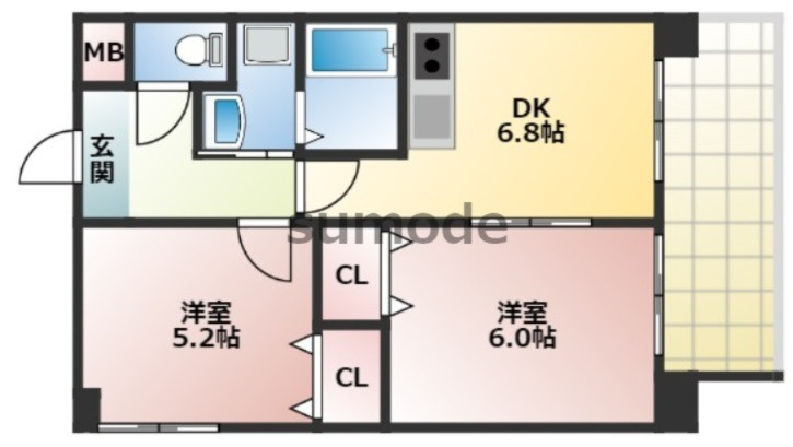 ショーシコン壱番館の間取り