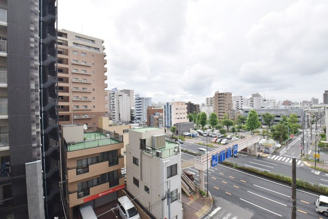 【展望】 | レック亀戸グリーンマンション | バルコニーからの景色です～即日のご見学可能～　お問合せはお気軽にどうぞ。