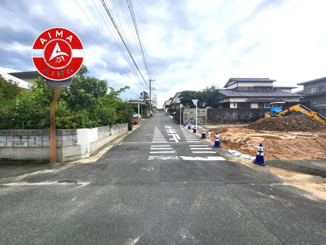 福岡市南区皿山4丁目第1-2棟（2号棟）の外観|前面道路含む現地の写真です。