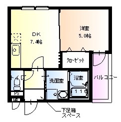 フジパレス山之内Ⅱ番館の間取り|フジパレス山之内Ⅱ番館　間取り