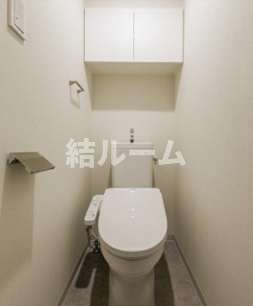 北区滝野川７丁目の賃貸マンションのトイレ