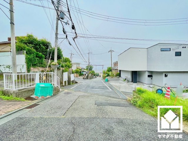 西宮市仁川町６丁目の前面道路含む現地写真