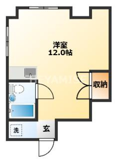 アバンセこおろぎの間取り