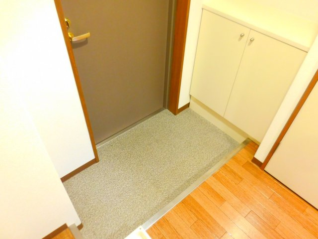 メゾンアイーシャの玄関