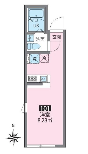 CASADIA赤塚の間取り