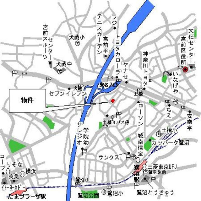 パークヒルズ鷺沼弐番館の地図