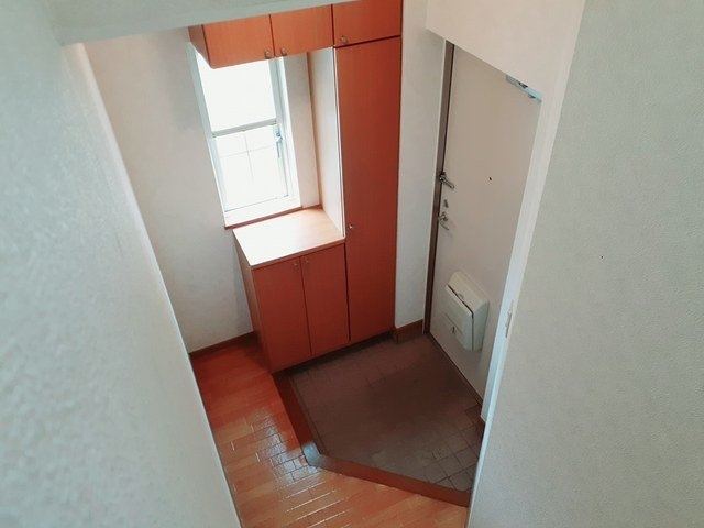 ラフィーネ堀ノ内の玄関|明るい玄関です