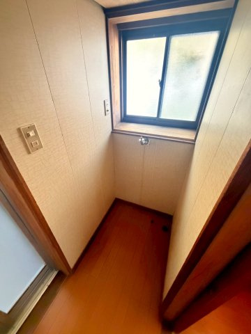 柏崎市松波レントハウスのバルコニー