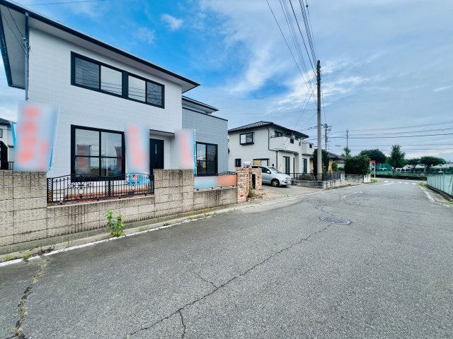 前橋市鳥取町の前面道路含む現地写真|暮らしやすい住環境♪
