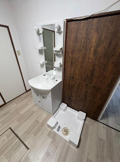 白水1丁目戸建の洗面所