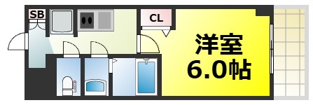 【間取り】 | ファステート大正駅前トロフィ 仲介手数料無料