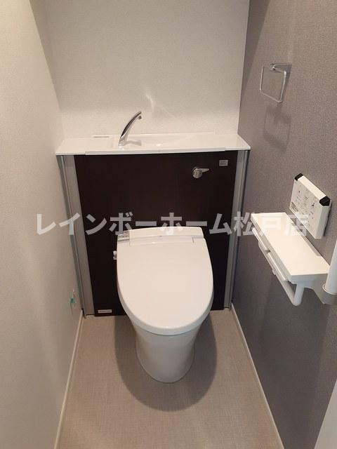 柏市今谷上町のアパートのトイレ|トイレも気になるポイント