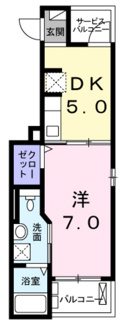 【間取り】 | セレノ与野鈴谷 | 間取りです。