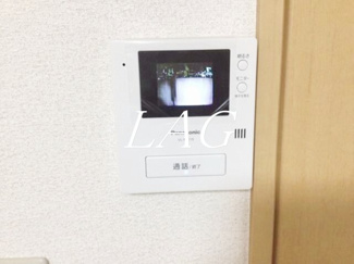 【セキュリティ】 | アクアシティ南浦和 | モニター付きインターフォンです。
