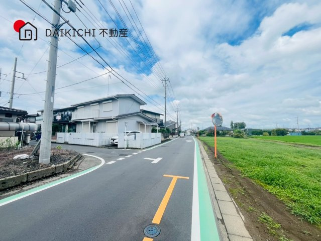 【前面道路含む現地写真】 | 鴻巣市松原3丁目　中古戸建