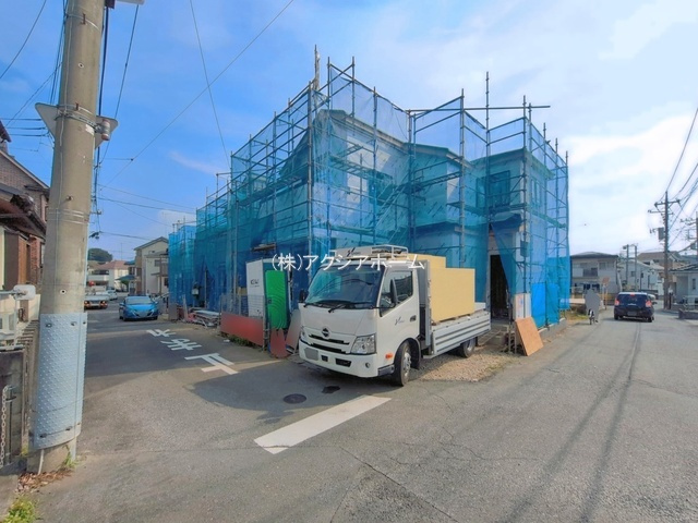 所沢市小手指南3丁目・全3棟　新築一戸建　3号棟の前面道路含む現地写真|2026年7月16日撮影