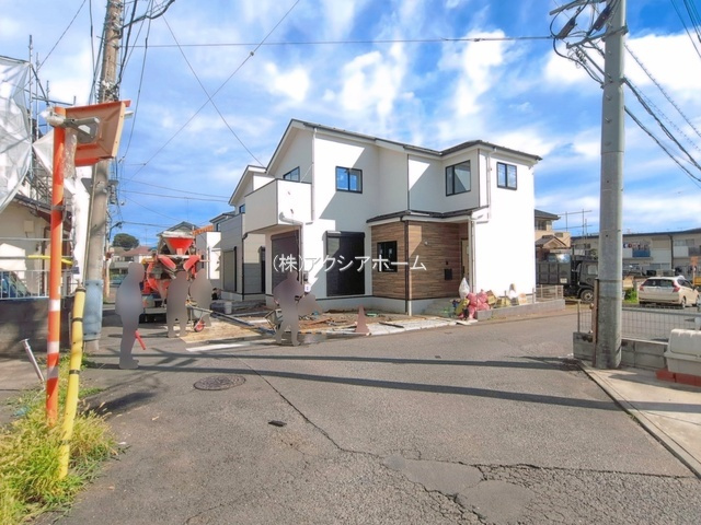 所沢市小手指南3丁目・全3棟　新築一戸建　3号棟の前面道路含む現地写真|2026年8月28日撮影
