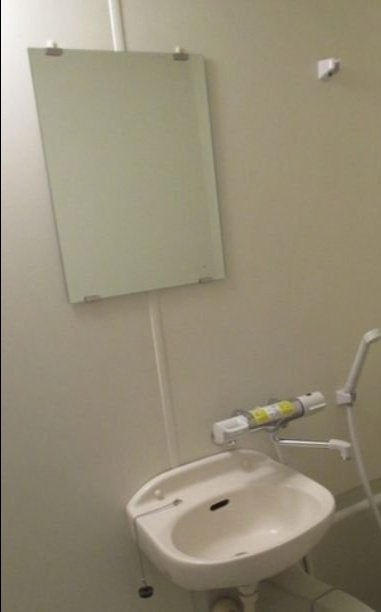 メゾンアワジⅡの洗面所