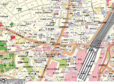 【地図】 | 菱和パレス立教大学前・国際ハイム