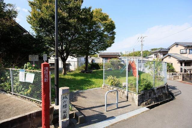 北九州市八幡西区上上津役２丁目の新築一戸建の庭|城の腰公園まで160m 