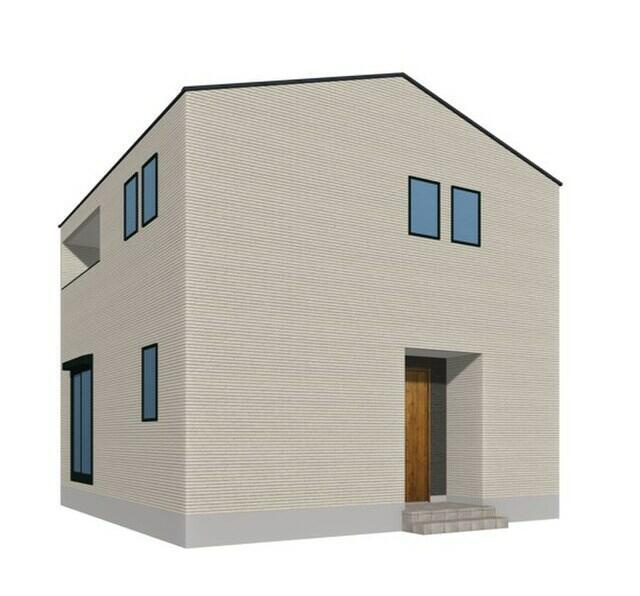 北九州市小倉南区志井４丁目の新築一戸建の外観パース| 